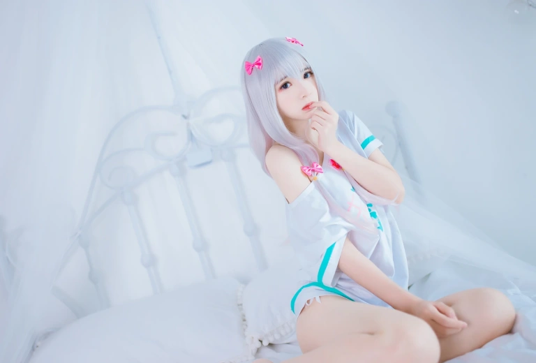 疯猫ss《COS初定本 纱雾》主题写真：37张全套美图