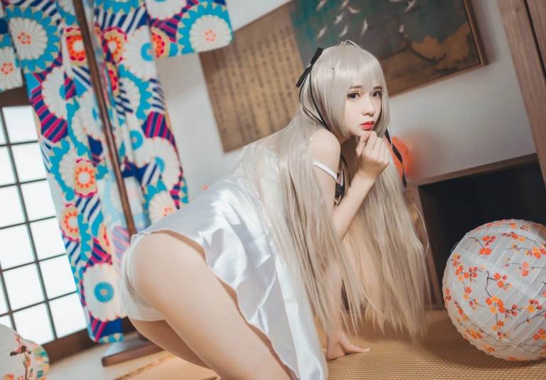疯猫ss《COS初定本 穹妹》主题写真：50张全套美图