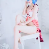 疯猫ss《COS初定本 蕾姆》主题写真：42张全套美图