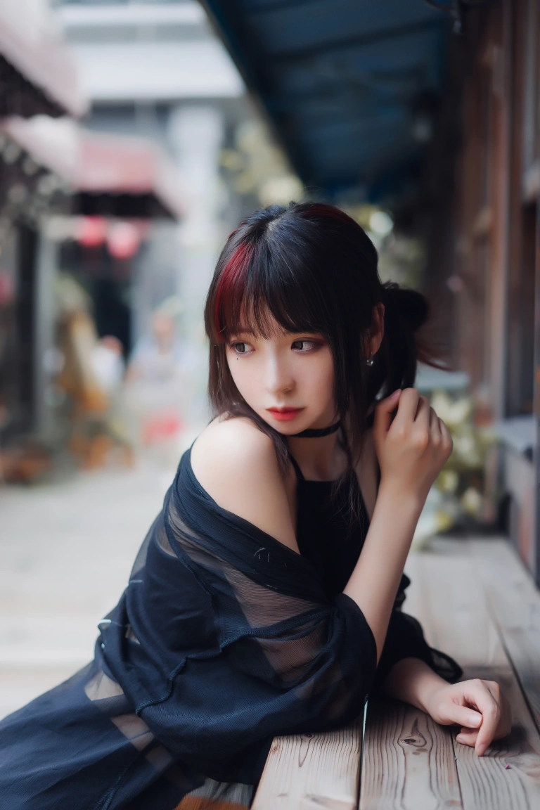 疯猫ss《创意产业园》主题写真：16张全套美图