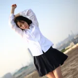 疯猫ss《天台》主题写真：11张全套美图