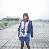 疯猫ss《天台JK》主题写真：30张全套美图