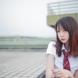 疯猫ss《天台JK》主题写真：30张全套美图
