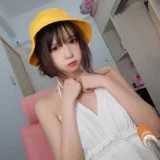 疯猫ss《小黄帽》主题写真：9张全套美图
