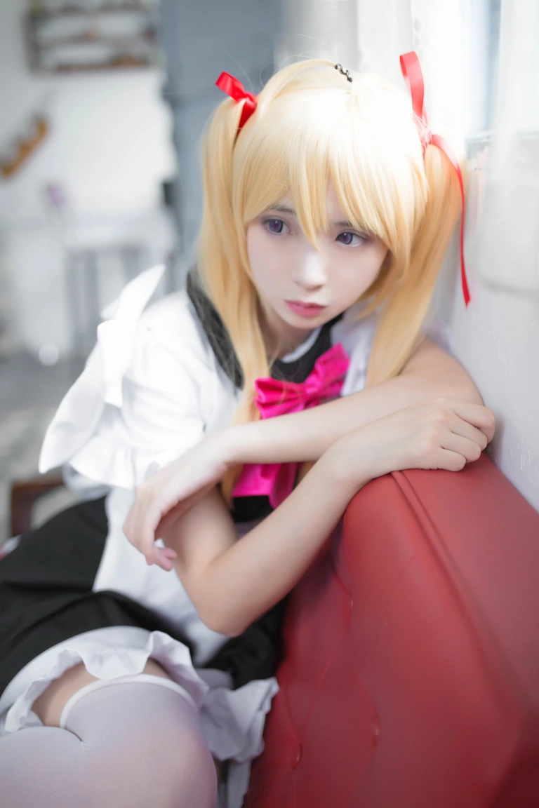 疯猫ss《弹妹cos》主题写真：10张全套美图