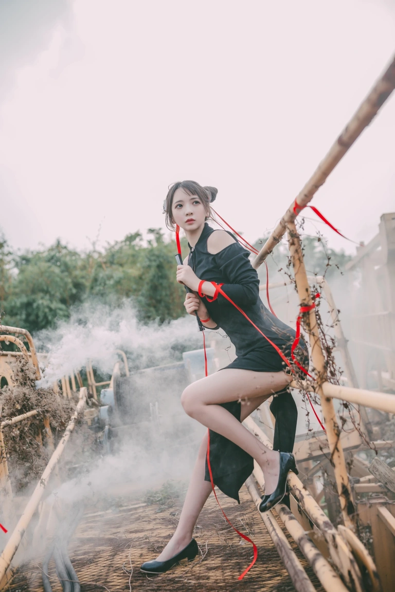 疯猫ss《旗袍》主题写真：20张全套美图
