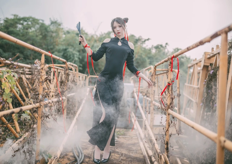 疯猫ss《旗袍》主题写真：20张全套美图