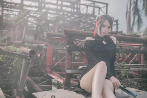 疯猫ss《旗袍》主题写真：20张全套美图