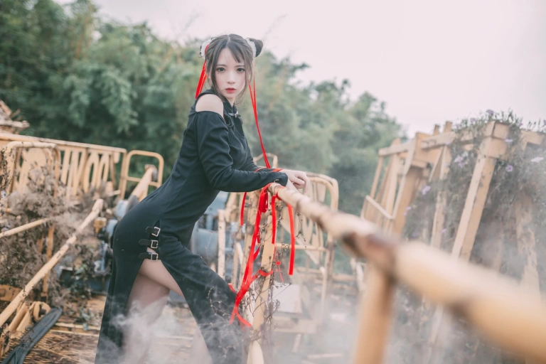 疯猫ss《旗袍》主题写真：20张全套美图