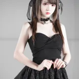 疯猫ss《漫展黑裙》主题写真：10张全套美图
