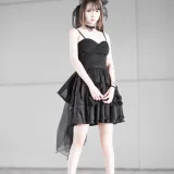 疯猫ss《漫展黑裙》主题写真：10张全套美图