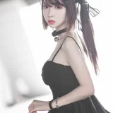 疯猫ss《漫展黑裙》主题写真：10张全套美图
