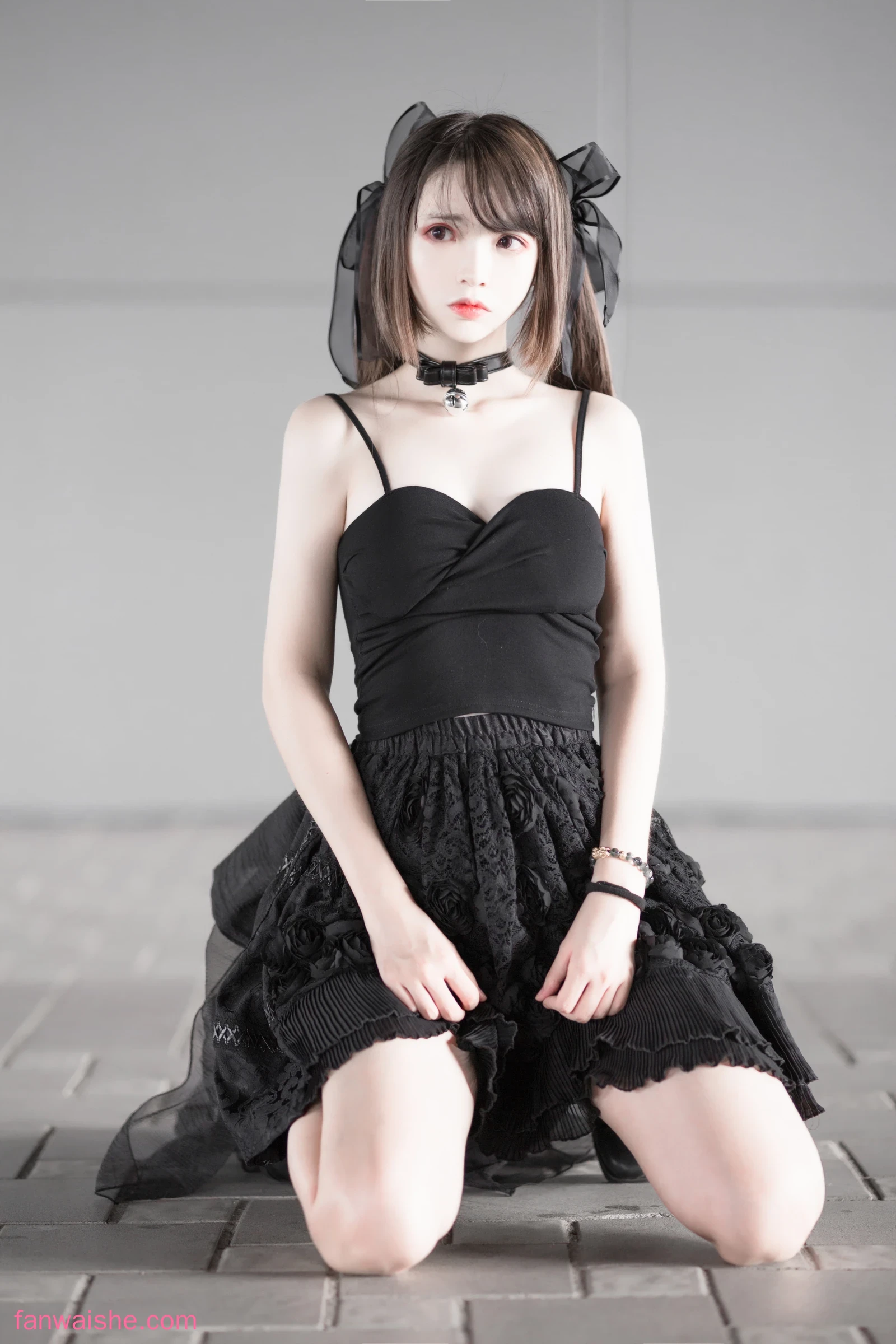 疯猫ss 疯猫ss NO.044 - 漫展黑裙