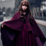 疯猫ss《红色披风》主题写真：12张全套美图