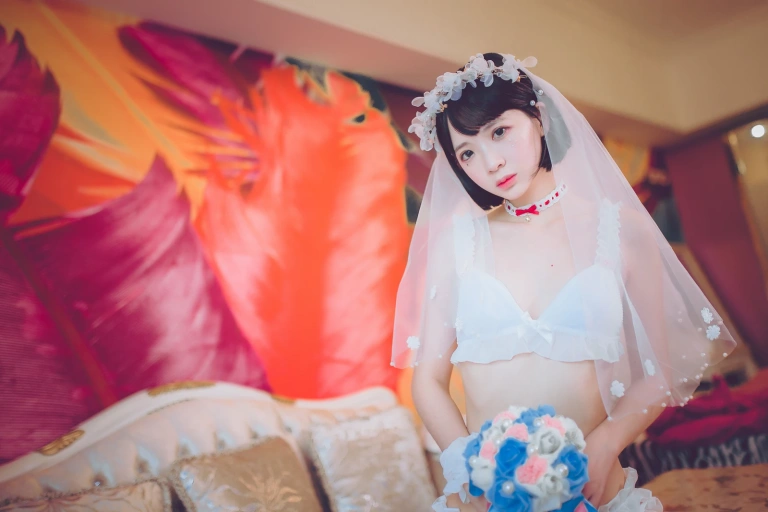疯猫ss《梦中的婚礼》主题写真：49张全套美图