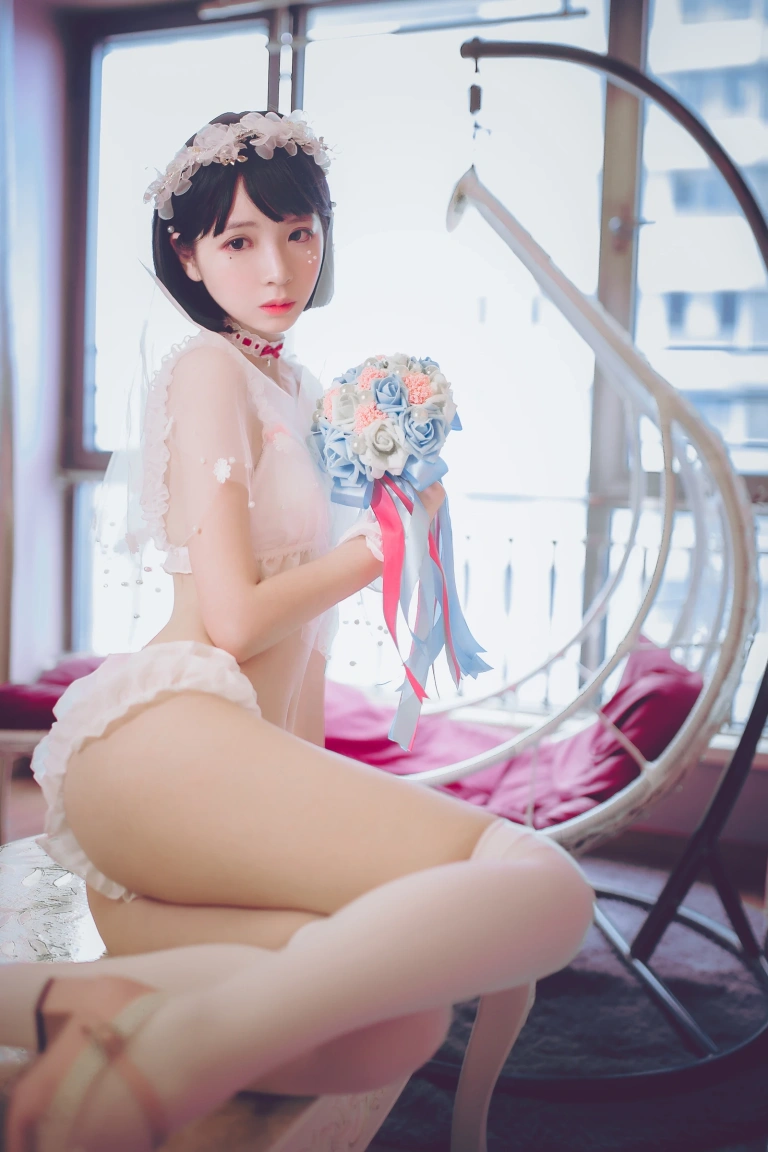 疯猫ss《梦中的婚礼》主题写真：49张全套美图