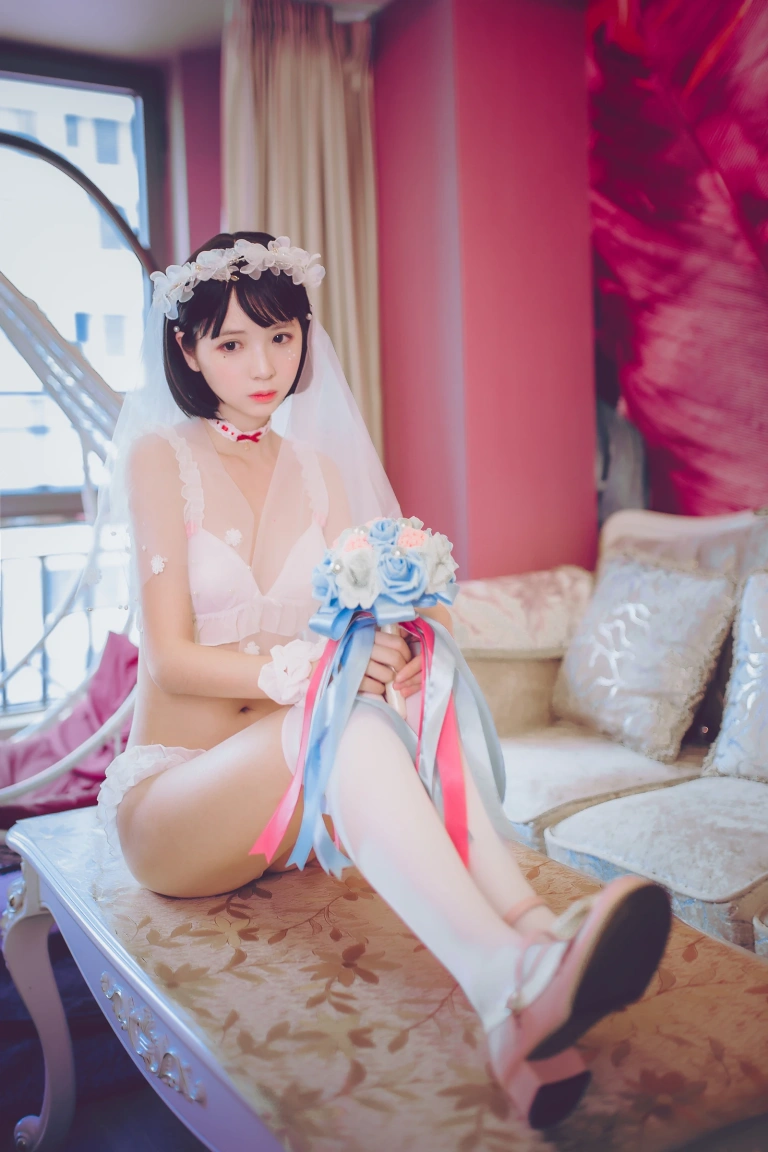 疯猫ss《梦中的婚礼》主题写真：49张全套美图