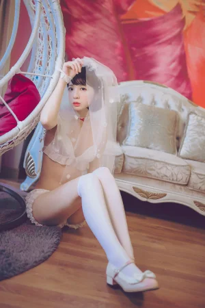 疯猫ss《梦中的婚礼》主题写真：49张全套美图