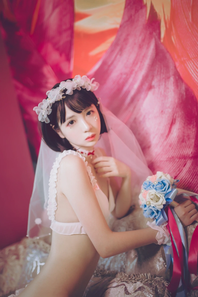 疯猫ss《梦中的婚礼》主题写真：49张全套美图