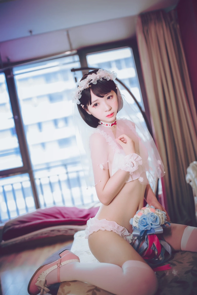 疯猫ss《梦中的婚礼》主题写真：49张全套美图