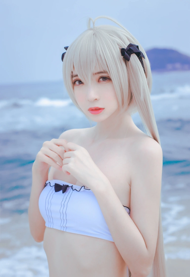 疯猫ss《穹妹泳装》主题写真：34张全套美图
