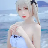 疯猫ss《穹妹泳装》主题写真：34张全套美图
