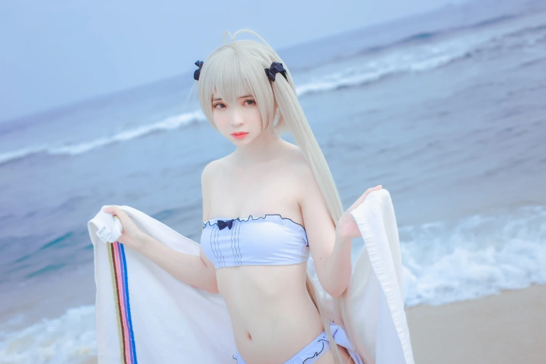疯猫ss《穹妹泳装》主题写真：34张全套美图