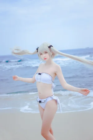 疯猫ss《穹妹泳装》主题写真：34张全套美图