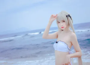 疯猫ss《穹妹泳装》主题写真：34张全套美图