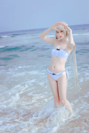 疯猫ss《穹妹泳装》主题写真：34张全套美图