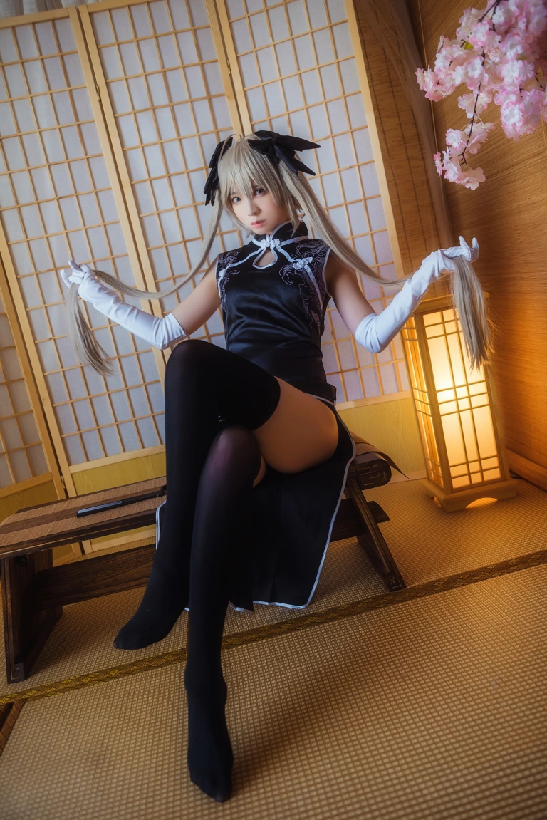 疯猫ss《穹妹旗袍》主题写真：24张全套美图
