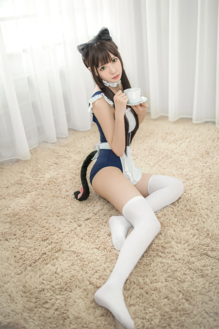 疯猫ss《死库水》主题写真：23张全套美图