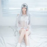 疯猫ss《透明白纱》主题写真：32张全套美图