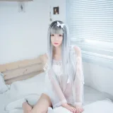 疯猫ss《透明白纱》主题写真：32张全套美图