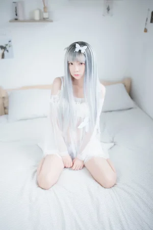 疯猫ss《透明白纱》主题写真：32张全套美图