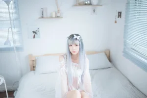 疯猫ss《透明白纱》主题写真：32张全套美图