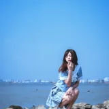 疯猫ss《一起去海鸥岛吧》主题写真：40张全套美图