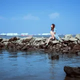 疯猫ss《一起去海鸥岛吧》主题写真：40张全套美图