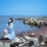 疯猫ss《一起去海鸥岛吧》主题写真：40张全套美图