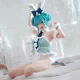 疯猫ss《Miku初音兔女郎》主题写真：25张全套美图