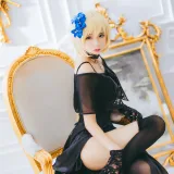 疯猫ss《贞德礼装》主题写真：13张全套美图