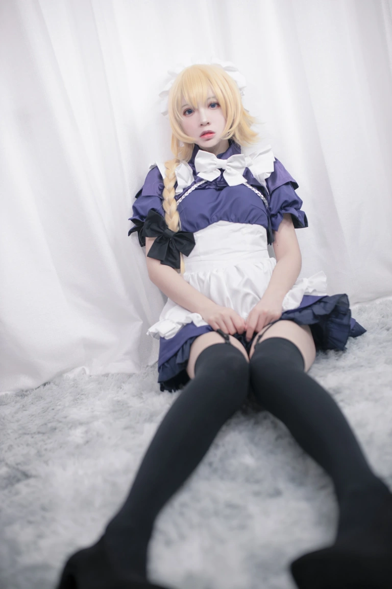 疯猫ss《贞德女仆》主题写真：20张全套美图