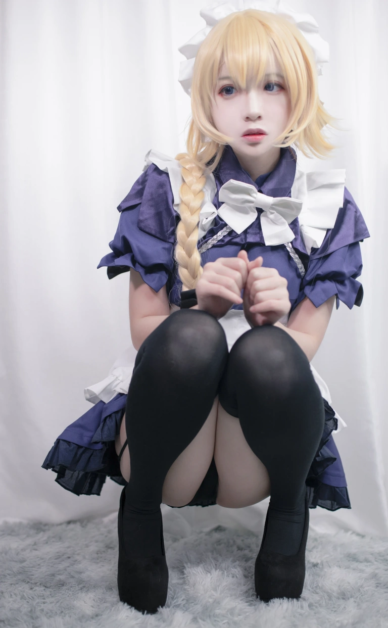 疯猫ss《贞德女仆》主题写真：20张全套美图
