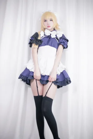 疯猫ss《贞德女仆》主题写真：20张全套美图