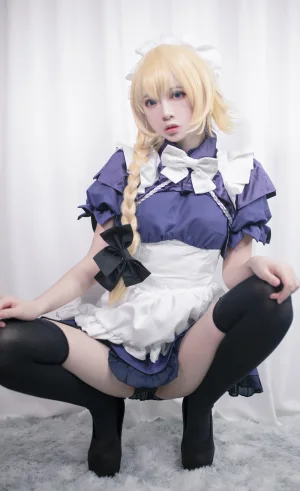 疯猫ss《贞德女仆》主题写真：20张全套美图