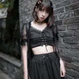 疯猫ss《街拍》主题写真：9张全套美图