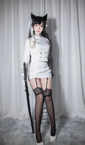 疯猫ss《爱宕》主题写真：25张全套美图