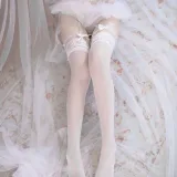疯猫ss《纯白精灵》主题写真：29张全套美图