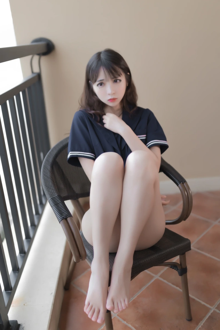 疯猫ss《眠海歌 海景阳台》主题写真：30张全套美图
