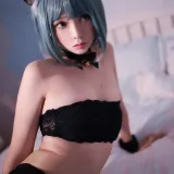 疯猫ss《魔女样双笙本 黑猫》主题写真：28张全套美图，含6个视频